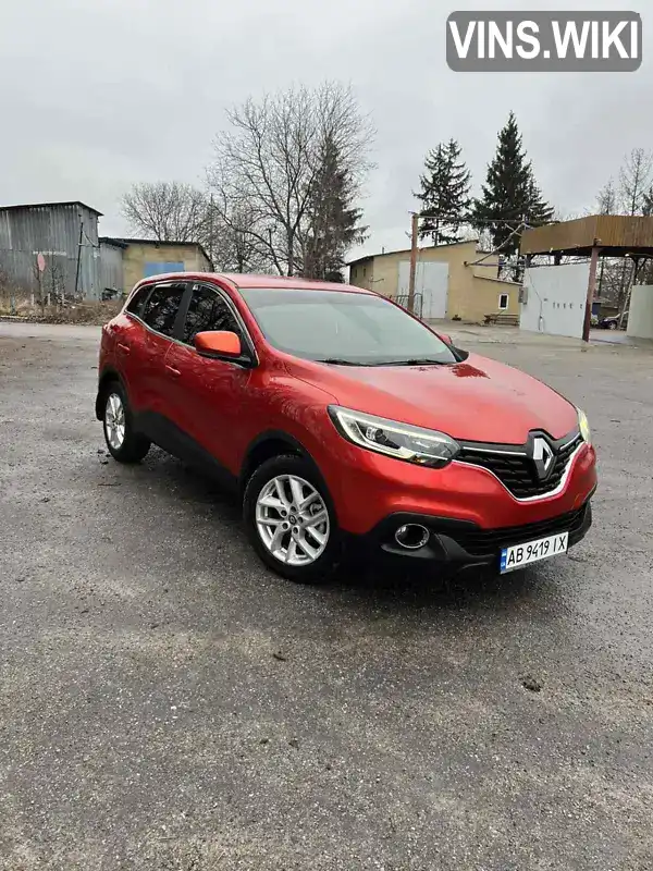 Внедорожник / Кроссовер Renault Kadjar 2015 null_content л. Ручная / Механика обл. Винницкая, Шаргород - Фото 1/16