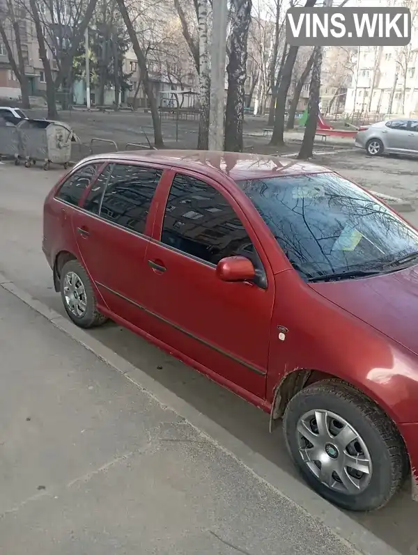 Універсал Skoda Fabia 2001 1.4 л. Ручна / Механіка обл. Харківська, Харків - Фото 1/7