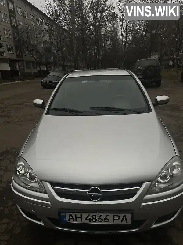 Хэтчбек Opel Corsa 2006 1.2 л. Ручная / Механика обл. Донецкая, Краматорск - Фото 1/16