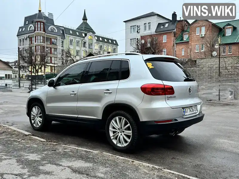 Внедорожник / Кроссовер Volkswagen Tiguan 2015 2 л. Автомат обл. Киевская, Белая Церковь - Фото 1/21