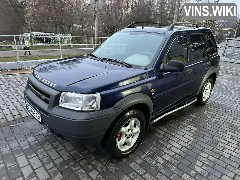 Внедорожник / Кроссовер Land Rover Freelander 2002 2 л. Автомат обл. Черновицкая, Черновцы - Фото 1/21