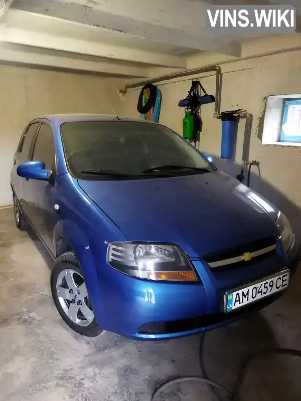 Хэтчбек Chevrolet Aveo 2008 1.5 л. Ручная / Механика обл. Житомирская, Бердичев - Фото 1/10