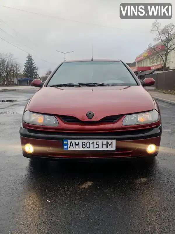 Ліфтбек Renault Laguna 1999 1.6 л. Ручна / Механіка обл. Житомирська, Коростень - Фото 1/21