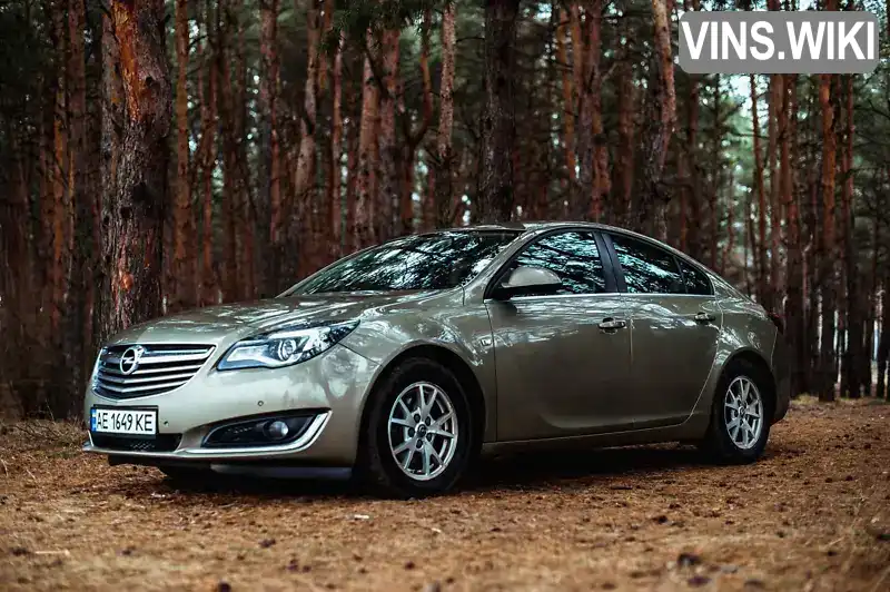 Ліфтбек Opel Insignia 2014 1.96 л. Ручна / Механіка обл. Дніпропетровська, Кам'янське (Дніпродзержинськ) - Фото 1/19