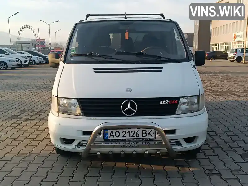 Мінівен Mercedes-Benz Vito 2001 2.2 л. Автомат обл. Закарпатська, Хуст - Фото 1/21