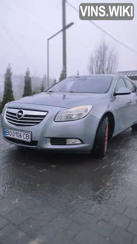 Универсал Opel Insignia 2009 1.96 л. Автомат обл. Тернопольская, Кременец - Фото 1/19