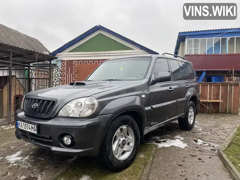 Позашляховик / Кросовер Hyundai Terracan 2003 2.9 л. Автомат обл. Київська, Київ - Фото 1/7