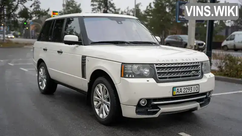 Внедорожник / Кроссовер Land Rover Range Rover 2009 5 л. Автомат обл. Киевская, Киев - Фото 1/21