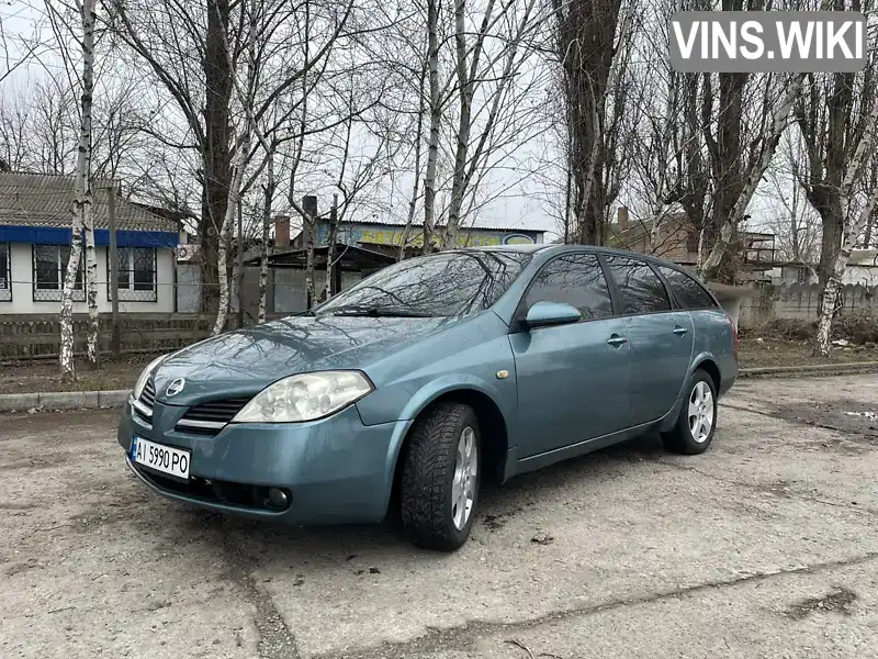 Універсал Nissan Primera 2002 1.8 л. Ручна / Механіка обл. Дніпропетровська, Нікополь - Фото 1/12