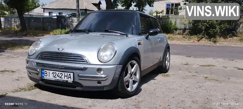 Хетчбек MINI Hatch 2003 1.6 л. Ручна / Механіка обл. Кіровоградська, Олександрія - Фото 1/14