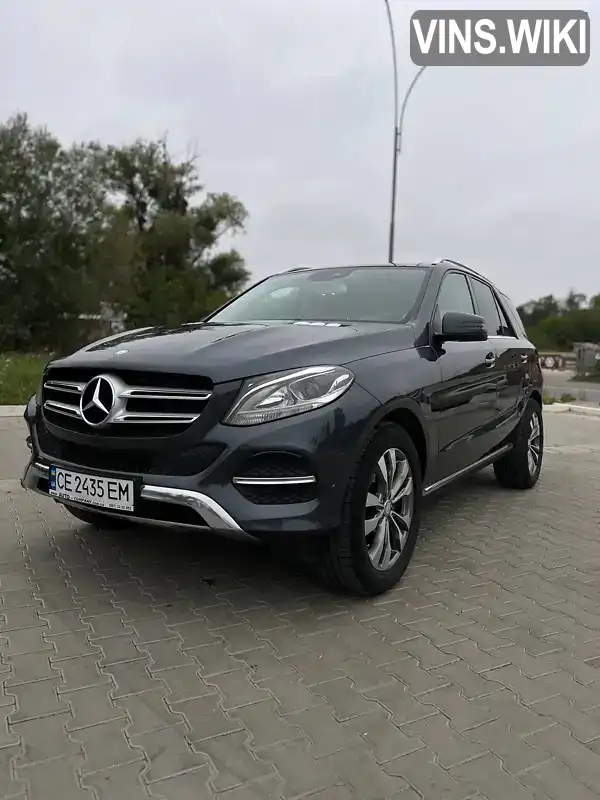 Позашляховик / Кросовер Mercedes-Benz GLE-Class 2015 2.99 л. Автомат обл. Чернівецька, Чернівці - Фото 1/21