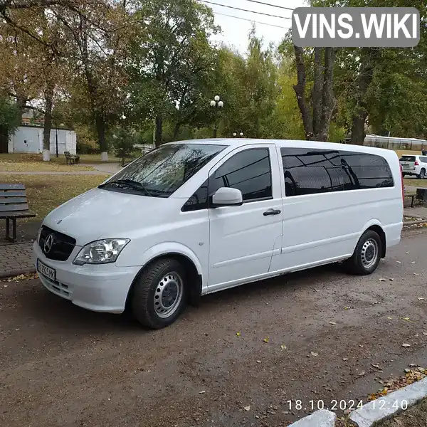 Минивэн Mercedes-Benz Vito 2012 2.14 л. Ручная / Механика обл. Полтавская, Карловка - Фото 1/21