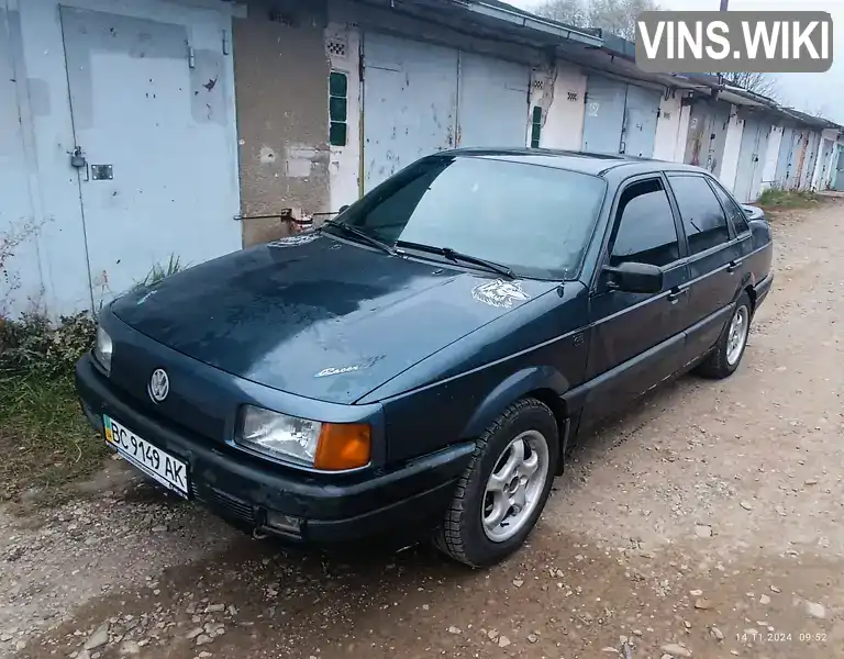 Седан Volkswagen Passat 1989 1.78 л. Ручная / Механика обл. Львовская, Борислав - Фото 1/8