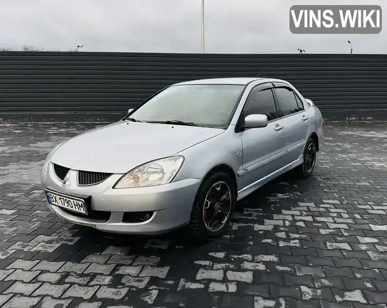 Седан Mitsubishi Lancer 2005 2 л. Ручная / Механика обл. Хмельницкая, Каменец-Подольский - Фото 1/14