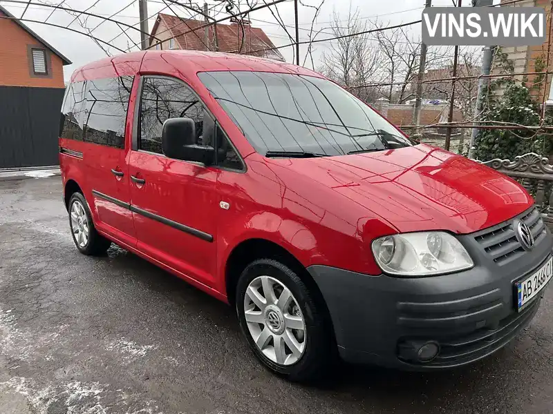 Мінівен Volkswagen Caddy 2007 1.9 л. Ручна / Механіка обл. Вінницька, Вінниця - Фото 1/18