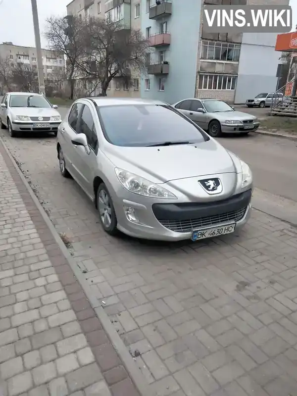 Хэтчбек Peugeot 308 2007 1.6 л. Ручная / Механика обл. Ровенская, Ровно - Фото 1/21