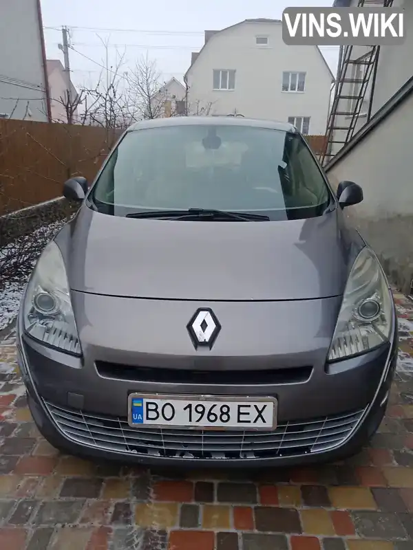 Минивэн Renault Grand Scenic 2010 1.9 л. Ручная / Механика обл. Тернопольская, Збараж - Фото 1/21