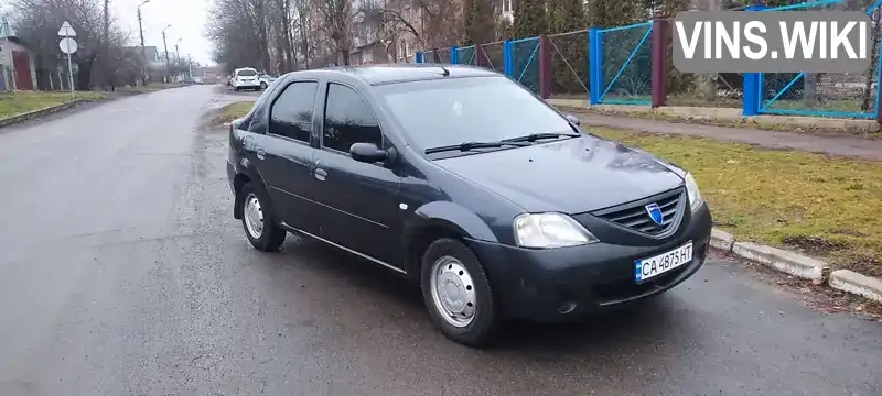 Седан Dacia Logan 2006 1.39 л. Ручная / Механика обл. Черкасская, Умань - Фото 1/8