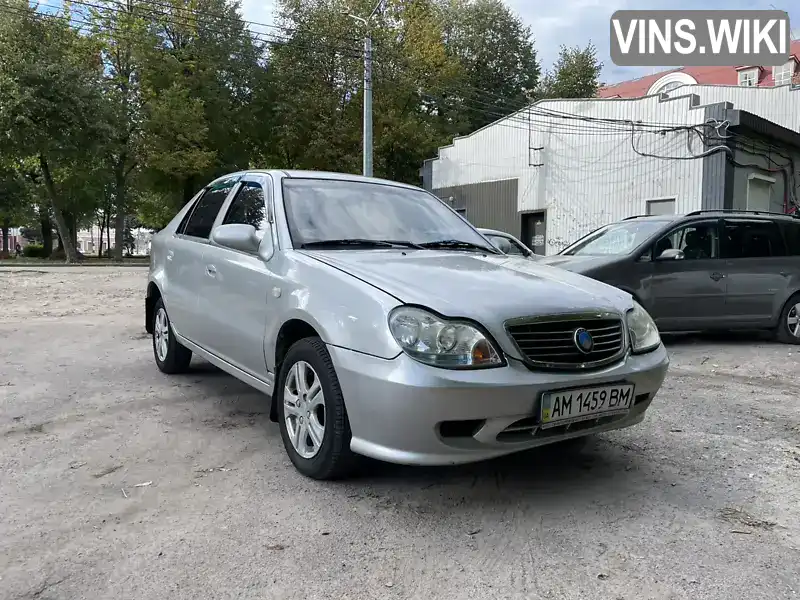 Седан Geely CK 2011 1.5 л. Ручная / Механика обл. Житомирская, Житомир - Фото 1/11