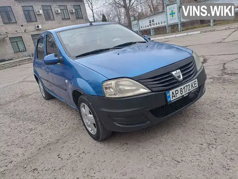 Седан Dacia Logan 2008 1.39 л. Ручна / Механіка обл. Запорізька, Запоріжжя - Фото 1/11