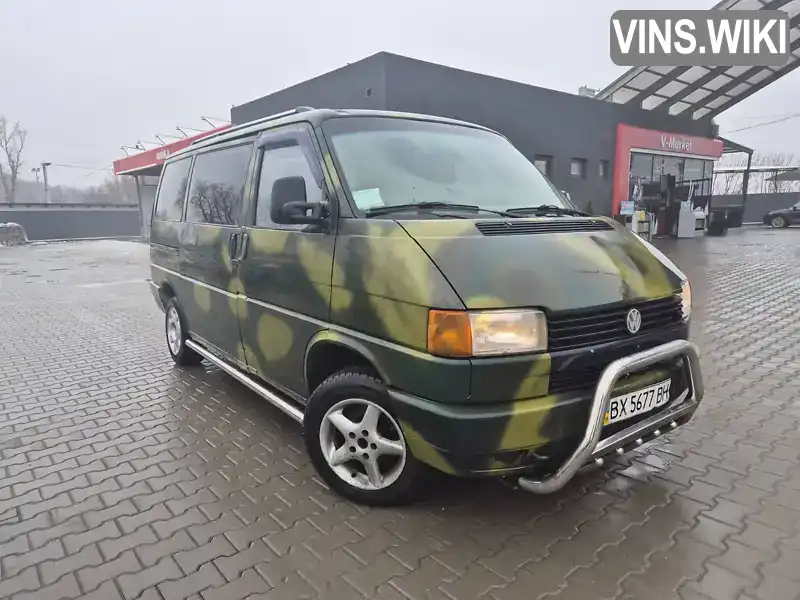 Минивэн Volkswagen Transporter 1994 2.4 л. Ручная / Механика обл. Тернопольская, Тернополь - Фото 1/13