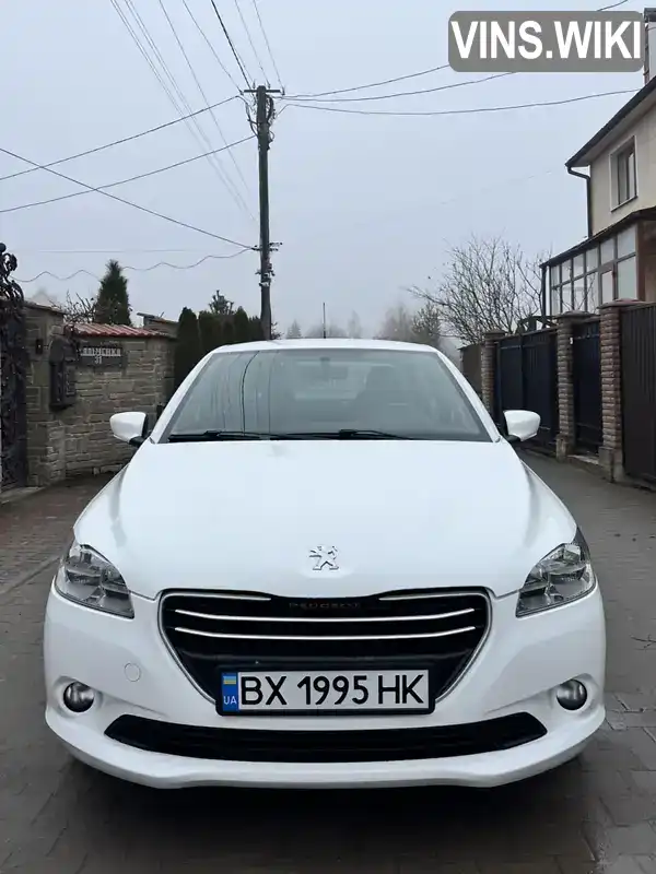 Седан Peugeot 301 2013 1.2 л. Ручная / Механика обл. Хмельницкая, Каменец-Подольский - Фото 1/19