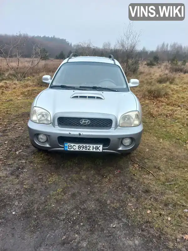 Позашляховик / Кросовер Hyundai Santa FE 2002 1.99 л. Автомат обл. Львівська, Рава-Руська - Фото 1/11