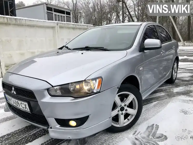 Седан Mitsubishi Lancer 2008 2 л. Ручна / Механіка обл. Житомирська, Звягель - Фото 1/21