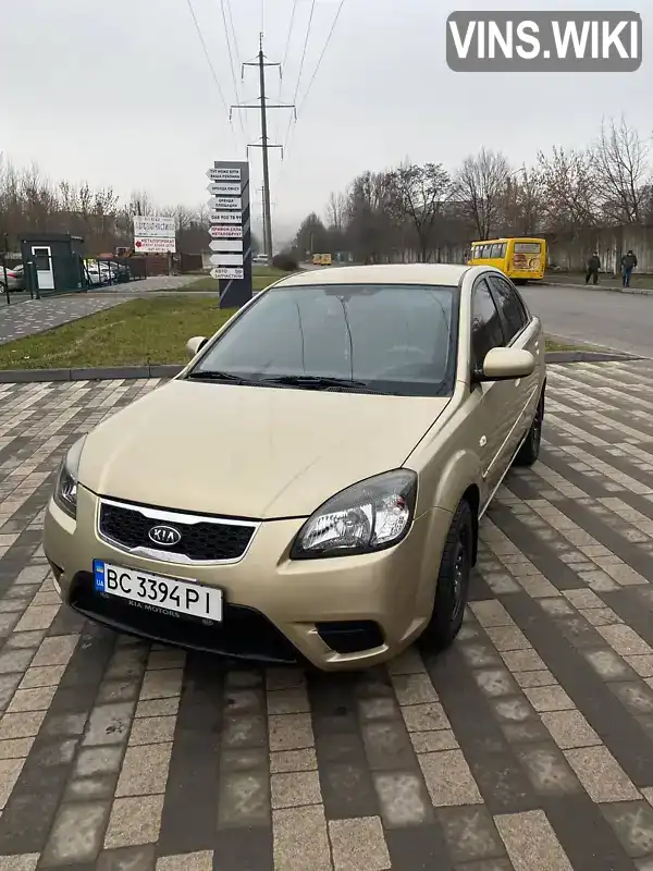 Седан Kia Rio 2010 1.4 л. Ручна / Механіка обл. Львівська, Львів - Фото 1/21