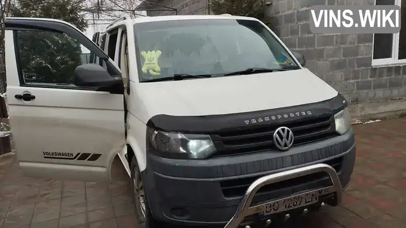 Мінівен Volkswagen Transporter 2010 2 л. Ручна / Механіка обл. Тернопільська, Гусятин - Фото 1/9