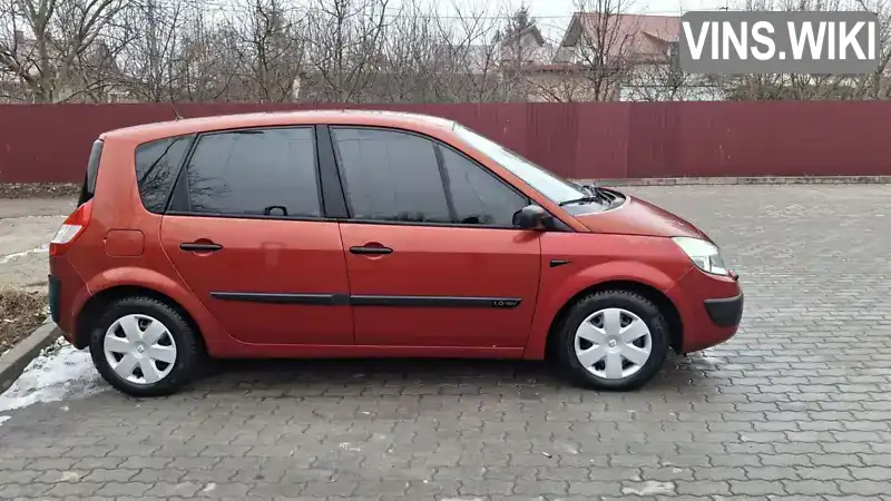 VF1JM0C0H34100395 Renault Scenic 2005 Минивэн 1.6 л. Фото 4