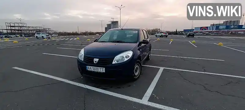 Хэтчбек Dacia Sandero 2009 1.39 л. Ручная / Механика обл. Киевская, Киев - Фото 1/21