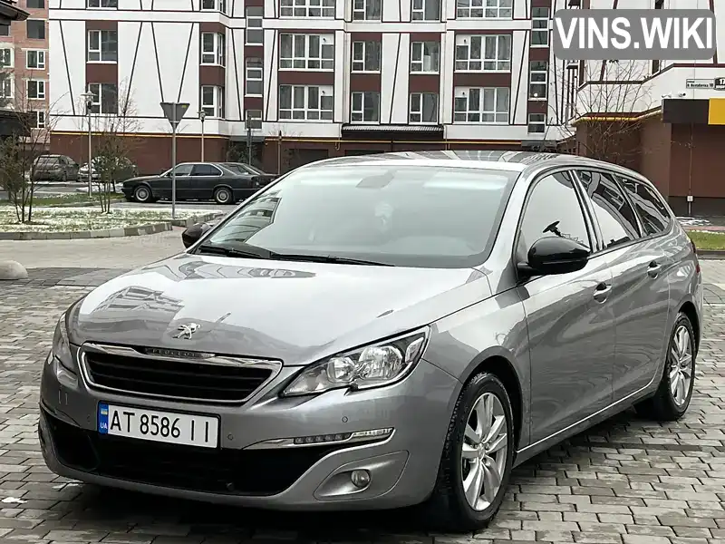 Універсал Peugeot 308 2016 1.6 л. Ручна / Механіка обл. Івано-Франківська, Івано-Франківськ - Фото 1/21