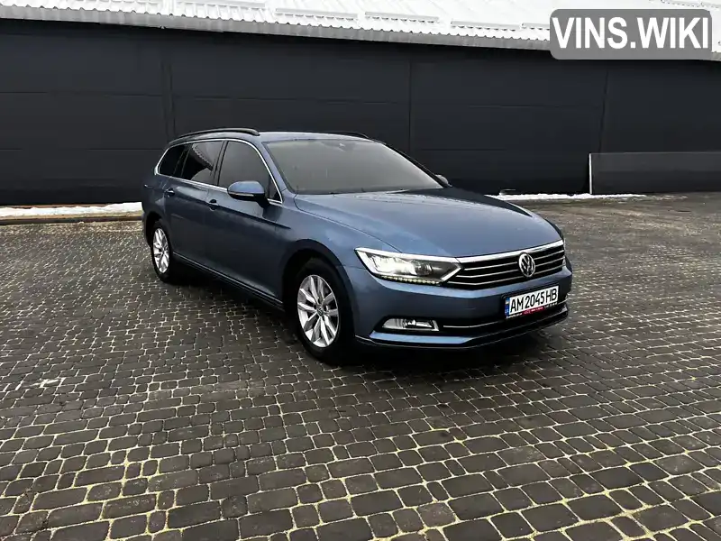 Універсал Volkswagen Passat 2017 1.97 л. Автомат обл. Житомирська, Житомир - Фото 1/21