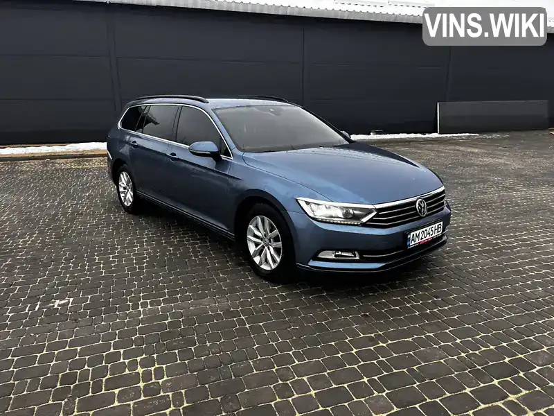 WVWZZZ3CZJP009004 Volkswagen Passat 2017 Універсал 1.97 л. Фото 2