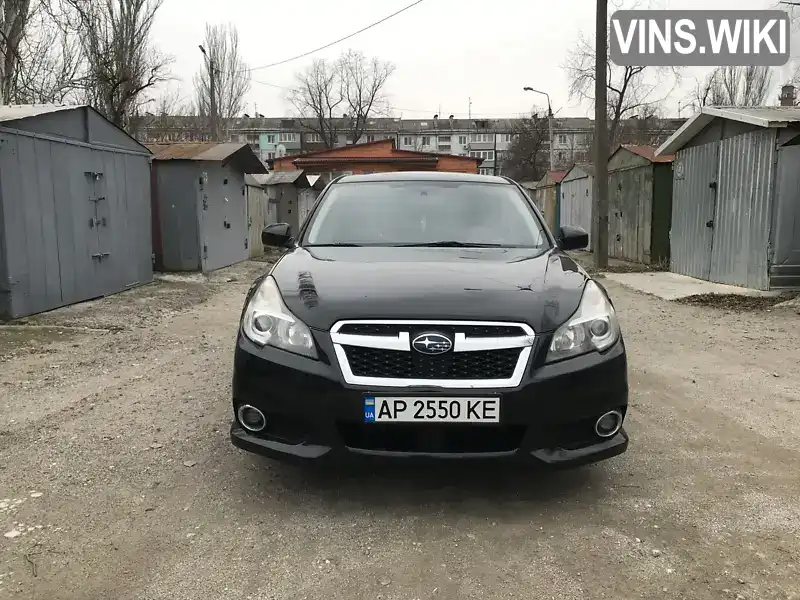 Седан Subaru Legacy 2013 2.46 л. Автомат обл. Запорізька, Запоріжжя - Фото 1/10