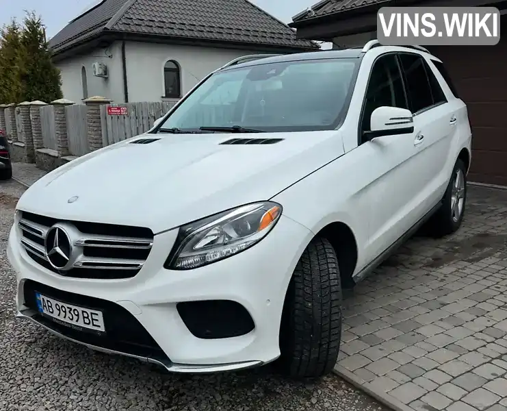 Позашляховик / Кросовер Mercedes-Benz GLE-Class 2017 3.5 л. Автомат обл. Вінницька, Вінниця - Фото 1/16