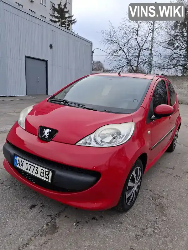 Хетчбек Peugeot 107 2007 1 л. Робот обл. Харківська, Харків - Фото 1/14