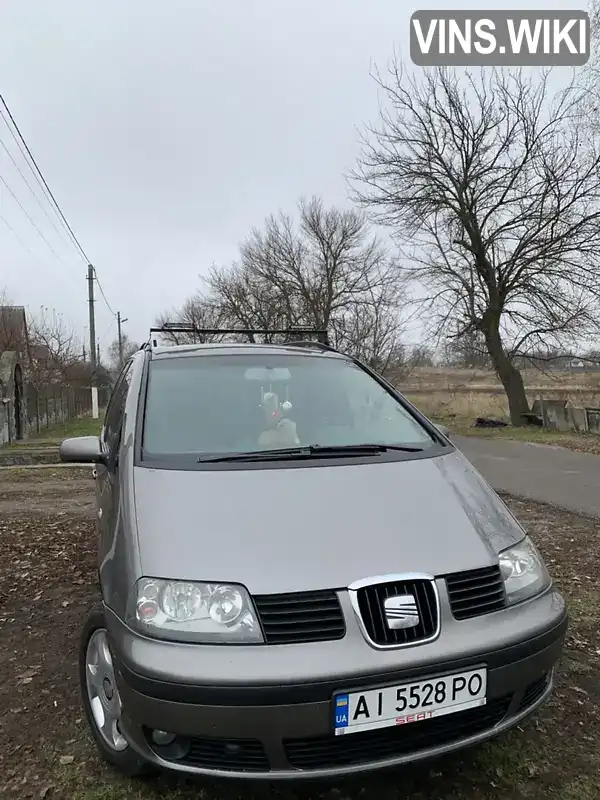 Мінівен SEAT Alhambra 2004 1.98 л. обл. Київська, Переяслав - Фото 1/6