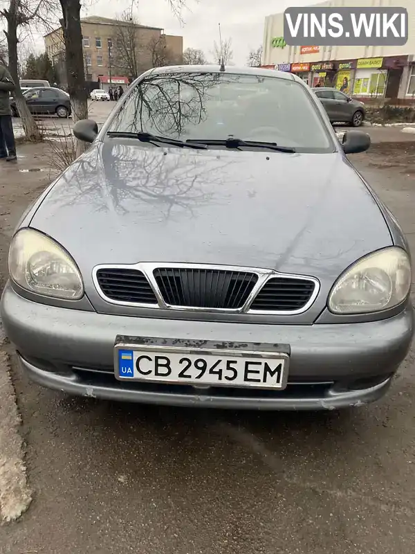 Седан Daewoo Lanos 2008 1.5 л. Ручная / Механика обл. Черниговская, Носовка - Фото 1/9