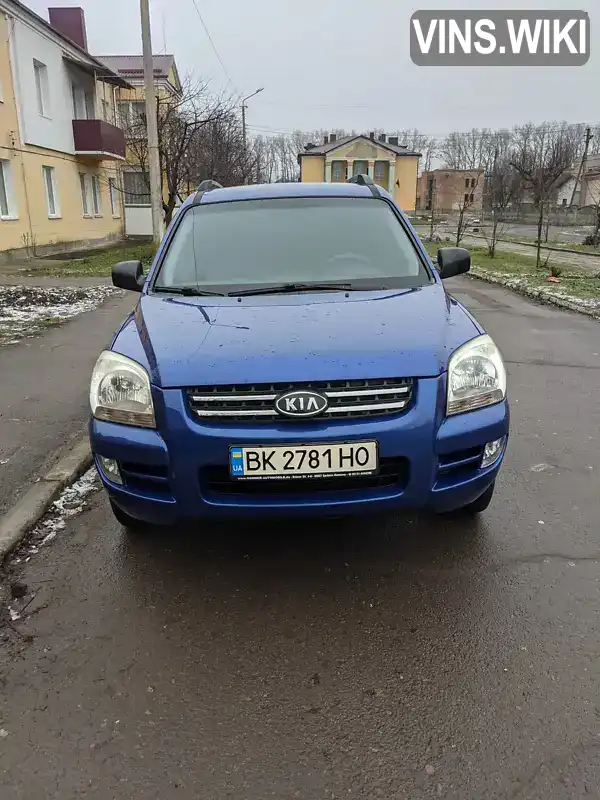 Позашляховик / Кросовер Kia Sportage 2004 null_content л. Ручна / Механіка обл. Рівненська, Рівне - Фото 1/20