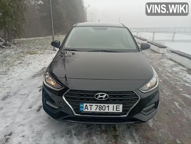 Седан Hyundai Accent 2017 1.4 л. Ручна / Механіка обл. Івано-Франківська, Калуш - Фото 1/21