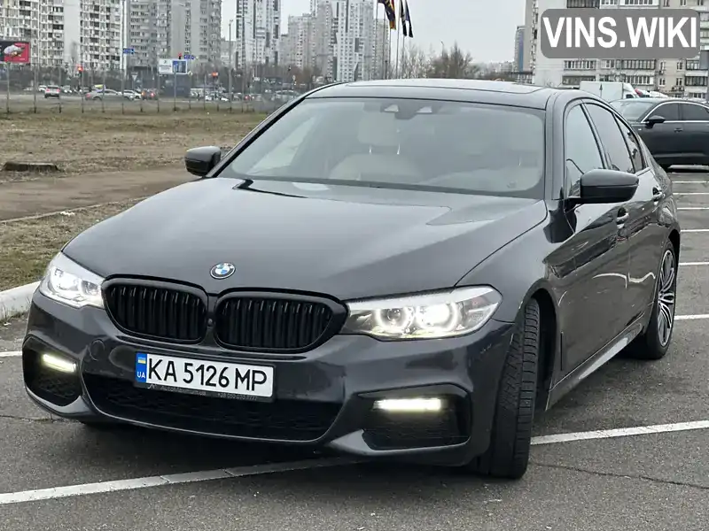 WBAJA5C57KWW02574 BMW 5 Series 2018 Седан 2 л. Фото 1