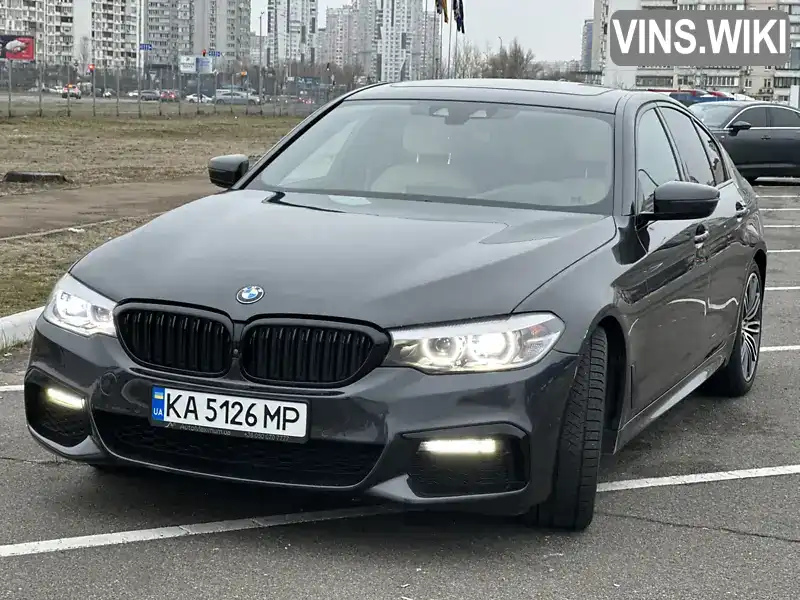 WBAJA5C57KWW02574 BMW 5 Series 2018 Седан 2 л. Фото 2