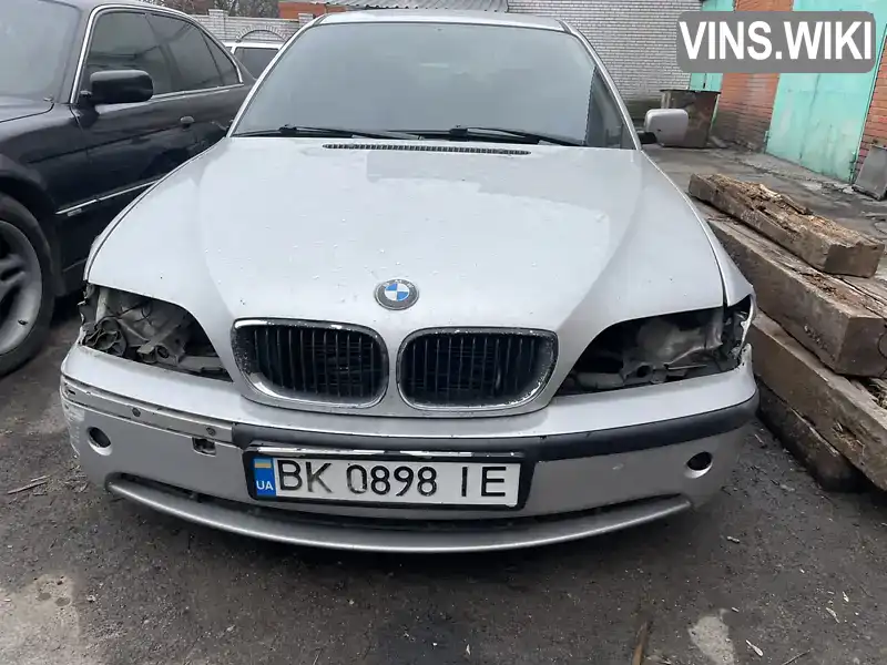 Седан BMW 3 Series 2002 2 л. Ручная / Механика обл. Днепропетровская, Днепр (Днепропетровск) - Фото 1/9