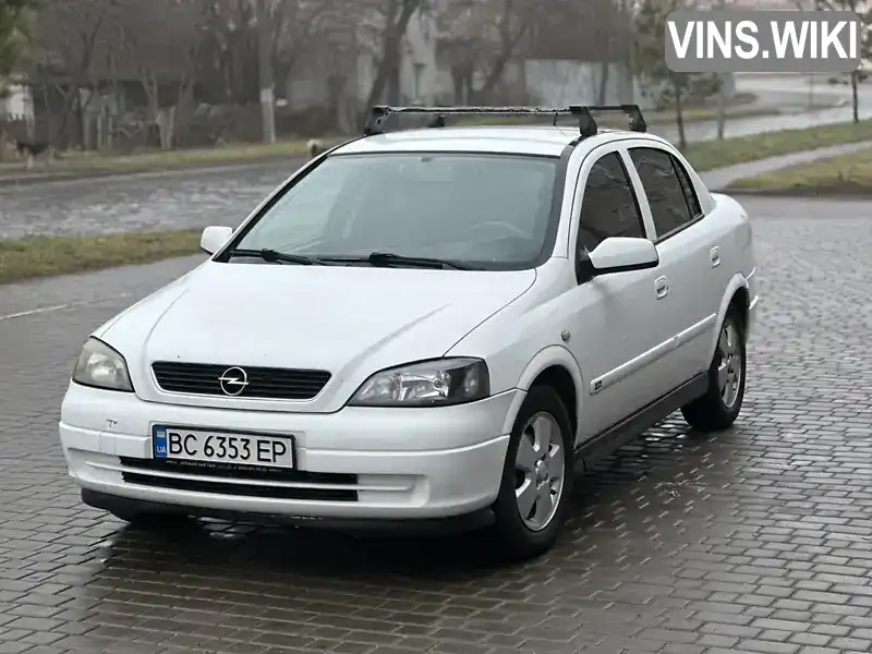 Седан Opel Astra 2003 1.6 л. Автомат обл. Львовская, Червоноград - Фото 1/21