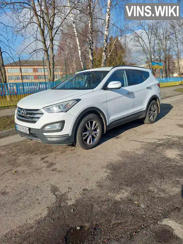 KMHST81UADU055578 Hyundai Santa FE 2013 Внедорожник / Кроссовер  Фото 2