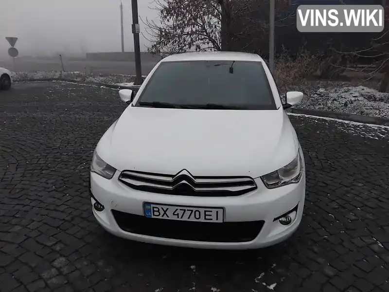 Седан Citroen C-Elysee 2014 1.56 л. Ручная / Механика обл. Хмельницкая, Хмельницкий - Фото 1/6