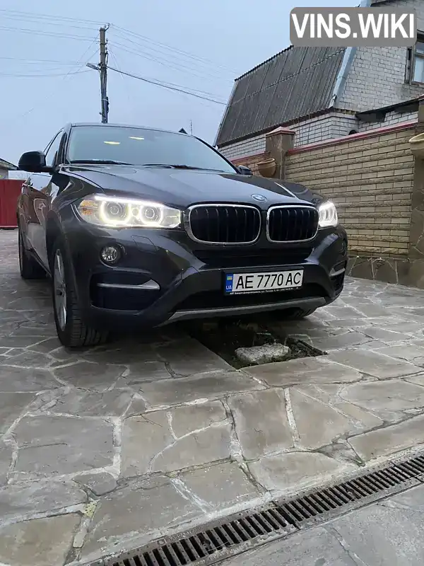 Позашляховик / Кросовер BMW X6 2016 2.98 л. Автомат обл. Дніпропетровська, Дніпро (Дніпропетровськ) - Фото 1/20