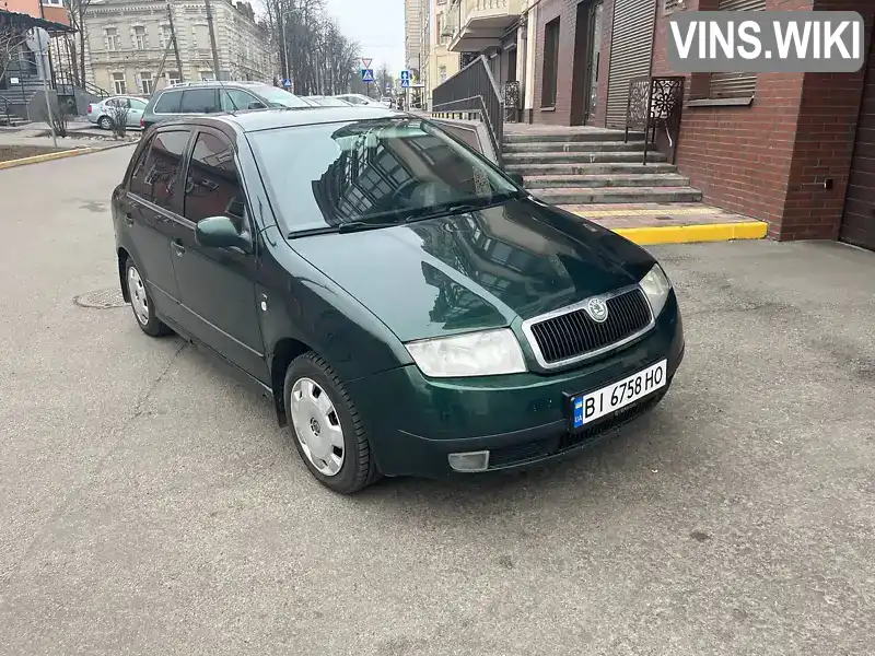 Хэтчбек Skoda Fabia 2000 1.4 л. Ручная / Механика обл. Полтавская, Полтава - Фото 1/8